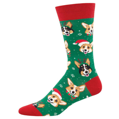 Calcetines navideños perros
